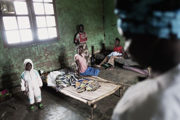Centro de saúde en Ngilima (República Democrática do Congo), territorio da enfermidade do soño / Ben Milpas