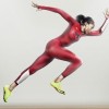 Imaxe promocional coa atleta estadounidense Allyson Felix. / Nike