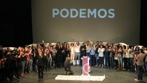Podemos na asambleia xeral en Madrid | Imaxe Marta Jara Eldiario.es