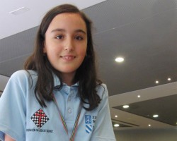 Mireya Represa acada o subcampionato español de xadrez na categoría infantil