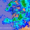 Radar de precipitacións - Imaxe Meteogalicia